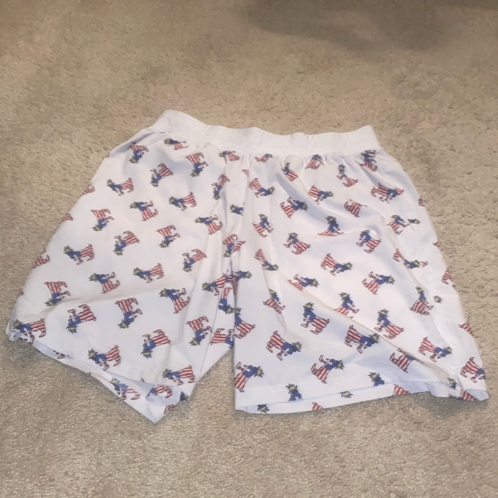 Goat USA Freedom All Over Print Shorts Medium